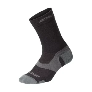 2XU VECTR Merino Compression Crew Socks Zwart & Grijs UA5054E