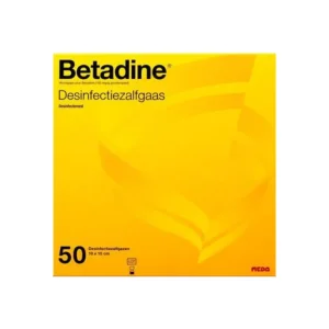 Betadine desinfectiezalfgaas 10 x 10 cm