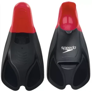 Speedo Zwemflippers Kort Zwart/Rood 8088413991