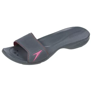 Speedo Slippers Dames Grey/Roze