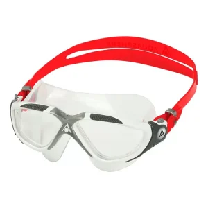 Aqua Sphere Zwembril Vista Active Clear Lens & Wit & Rood AS0197670