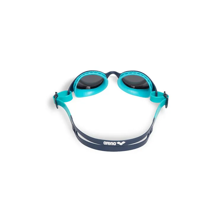 Arena Air Junior Spiegelende Zwembril Zilver & Navy & Water - Afbeelding 2