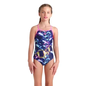 Arena Badpak Meisjes Light DropBack Soap Bubbles Blauw & Multi