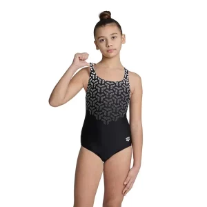 Arena Badpak Meisjes Swim Pro Back Kikko Zwart & Wit