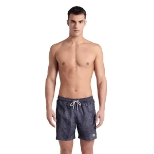 Arena Beach Boxer Allover Zwemshort Heren Printed Pro File Zwart