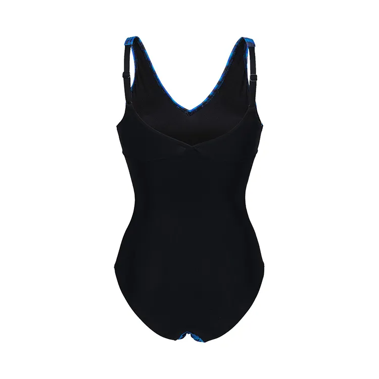 Arena Bodylift Cloe Wing Back Badpak Zwart & Multi - Afbeelding 3