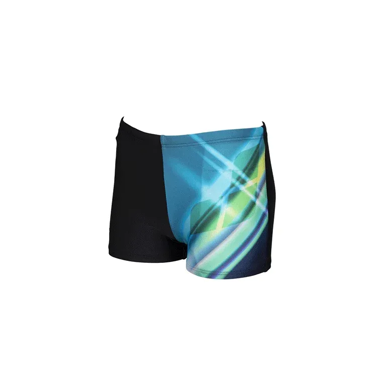 Arena Cheery Jongens Zwembroek Zwart & Multi - Afbeelding 2