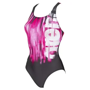 Arena Swim Pro Back Badpak Zwart & Roze AF003528-590-S
