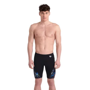 Arena Heren Jammer Allover Zwart & Multi AF005564-550