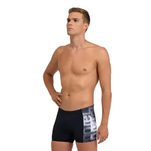 Arena Heren Zwemshort Overlap Zwart & Wit