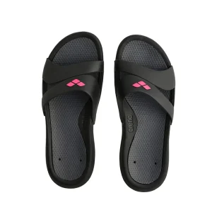 Arena Badslippers Dames Nina Zwart & Donkergrijs AA003787-102