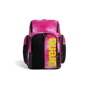 Arena Spiky III Zwemrugzak 45L Allover Tie Dye Roze