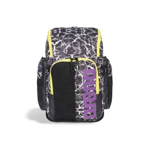 Arena Spiky III Zwemrugzak 45L Allover Zwart & Wit