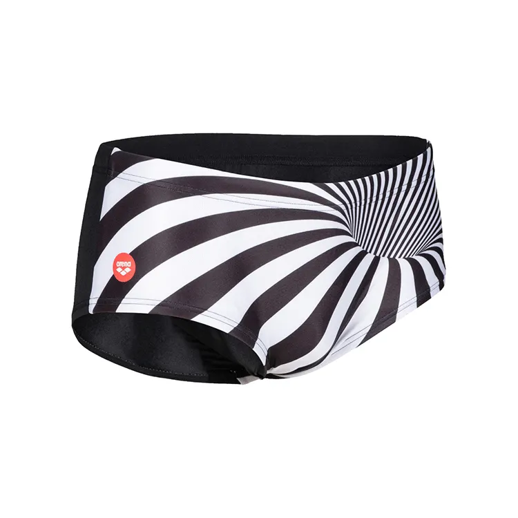 Arena Zwembroek Heren Crazy Low Waist Placement Zwart & Wit AF004663-550 - Afbeelding 6
