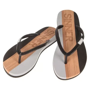 Sinner Herenslippers Capitola Zwart & Grijs
