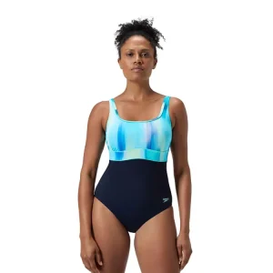 Speedo Dames Shapping Badpak ContourEclipse Navy & Multi