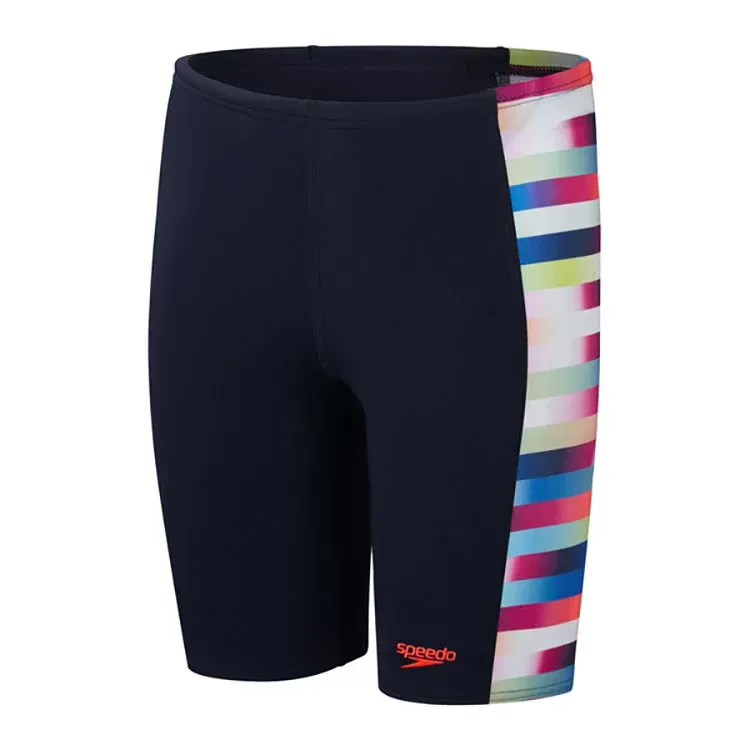 Speedo Zwembroek Jongens Jammer Allover Digital Zwart & Multi