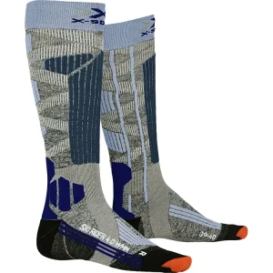 X Socks Dames Ski Rider 4.0 Grijs & Blauw