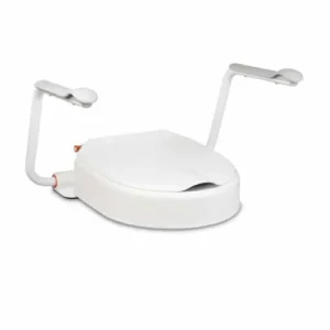 Hi Loo toiletverhoger vast met armleuning – hoogte 10 cm