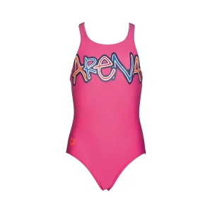 Arena Badpak Meisjes Sparkle Roze/Mango AF000109-903