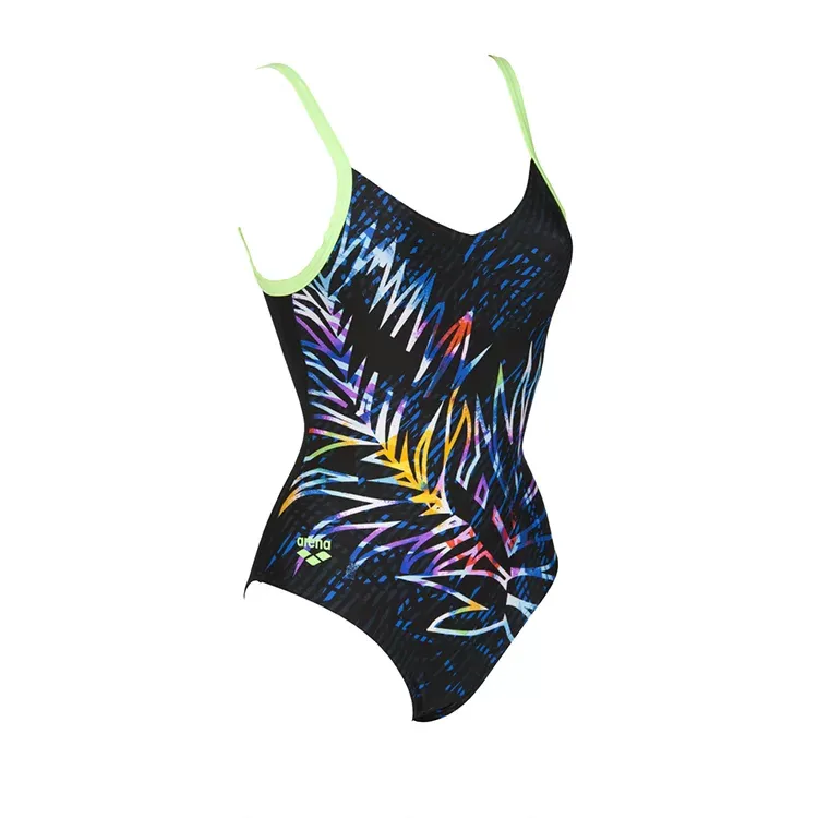 Arena Badkleding Plus Size Hoya U-Back Zwart & Multi - Afbeelding 2