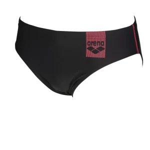 Arena Basics Brief Herenzwembroek Zwart & Rood AF002295-504-S