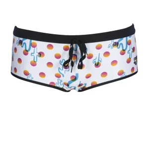 Arena Sunset Reversible Low Waist Mannen Zwemshort Turquoise & Multi AF002914-800