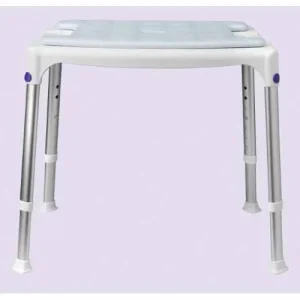 SecuCare douchekruk Quattro met kussen rechthoekig in hoogte verstelbaar