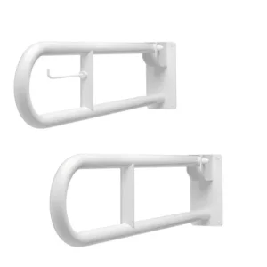 SecuCare Opklapbare toiletsteunen set 80 cm