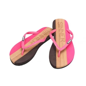 Sinner Capitola Donker Roze Dames Slippers