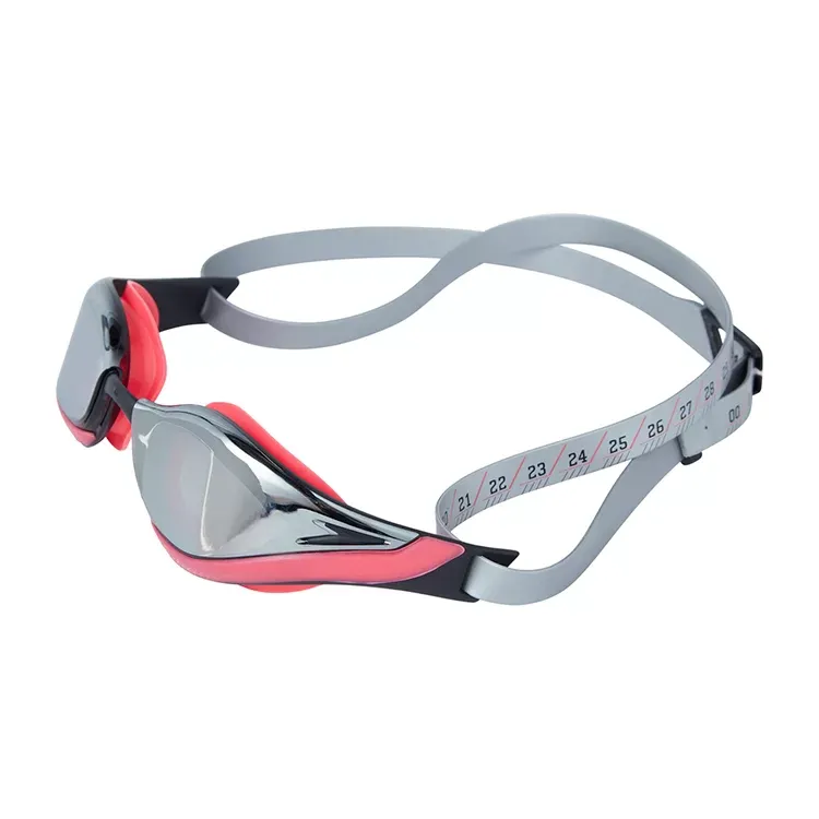 Speedo Zwembril Fastskin Pure Focus Rood & Zilver 811778D445 - Afbeelding 2