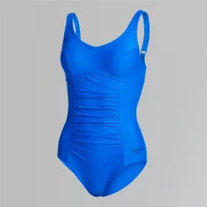 Speedo Vivienne Clipback Badpak Chroma Blauw